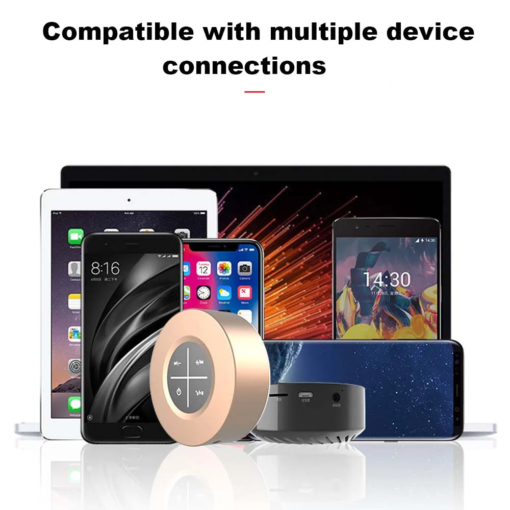 JINSERTA Мини карманный Bluetooth динамик Беспроводная колонка FM радио Поддержка Handsfree MP3 плеер для смартфонов перезаряжаемый аккумулятор