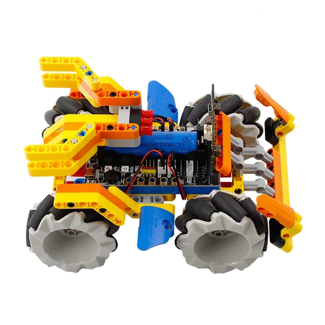 High Recommend Program Intelligent Robot Building Block Kit Mecanum Wheel Robot Car With Micro:Bit Board For Micro: Bit