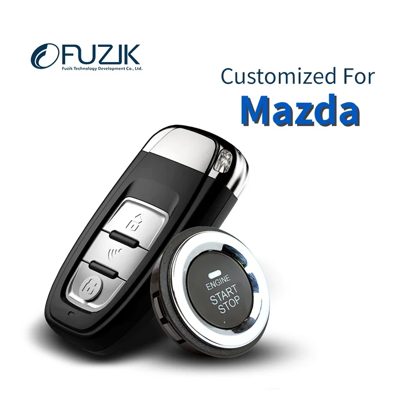 Fuzik Keyless Go Smart Key Entry Remote start Push Botton for Mazda2 Mazda3 Mazda6 Atenza | Автомобили и мотоциклы