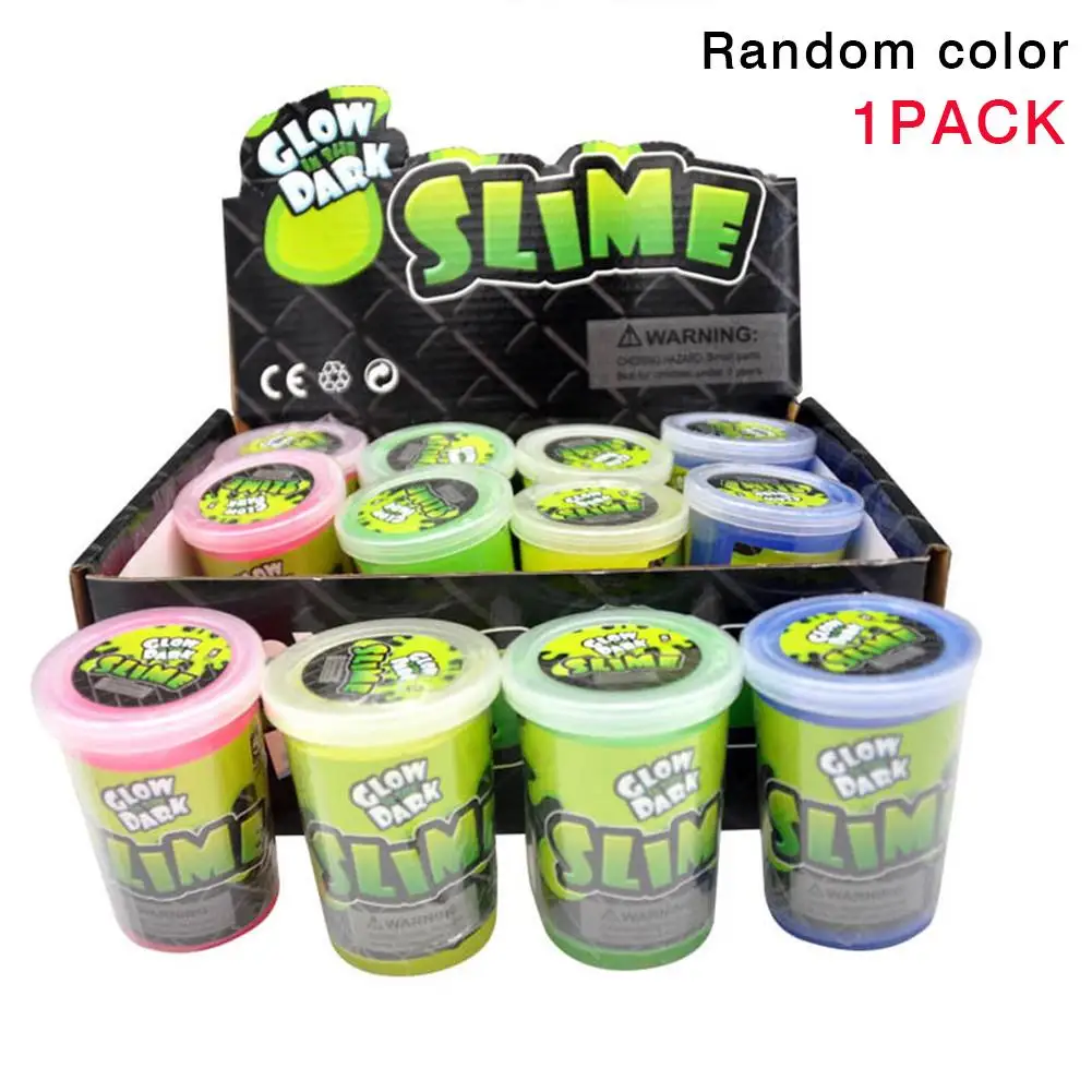 

Luminous Nontoxic Sanitary Mud Modeling Clay Hand Putty Slim Mud Play Dough Intelligent Children Educational Toys Christmas Gift