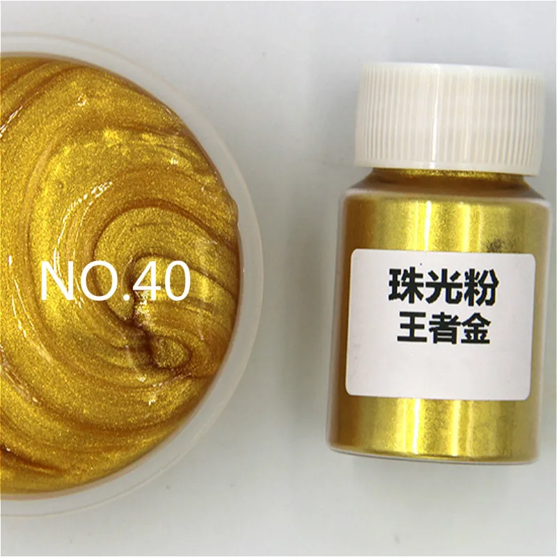 Diy Handmade Pearlescent Mica Powder Epoxy Resin Dye Pearl Pigment Resin Glue Pigments Material Crystal Mold