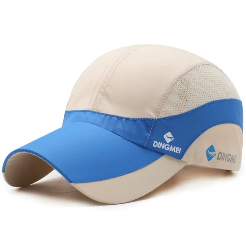 

Snapback Cap Men's Mesh Breathable Baseball Cap Fishing Caps Multicolor Splice Women's Sports Cap adjustable Summer Couple Hat