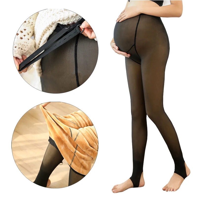 

Adjustable High Elastic Leggingsfour Seasons Multiple Choices Maternity Pregnant Women Pantyhose Tights Stockings Leggings