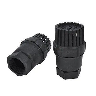 2х Замена 1," резьба диаметром черный пластик ПВХ нижней части клапана