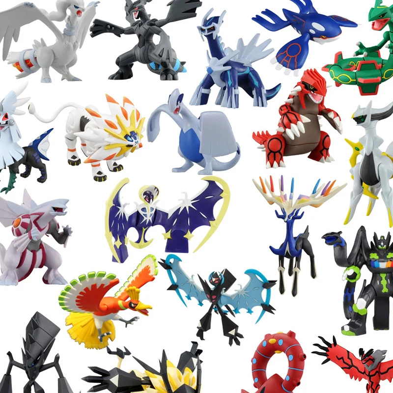 Экшн фигурка Pokemon Arceus Sun Moon шарнирная подвижная модель Rayquaza большой шарнир XY Mewtwo