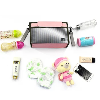 

Waterproof Baby Stroller Bag Organizer Mommy Bag Toddler Milk Bottle Insulation Bags Diaper Nappy Pram Stroller Hanging Bag