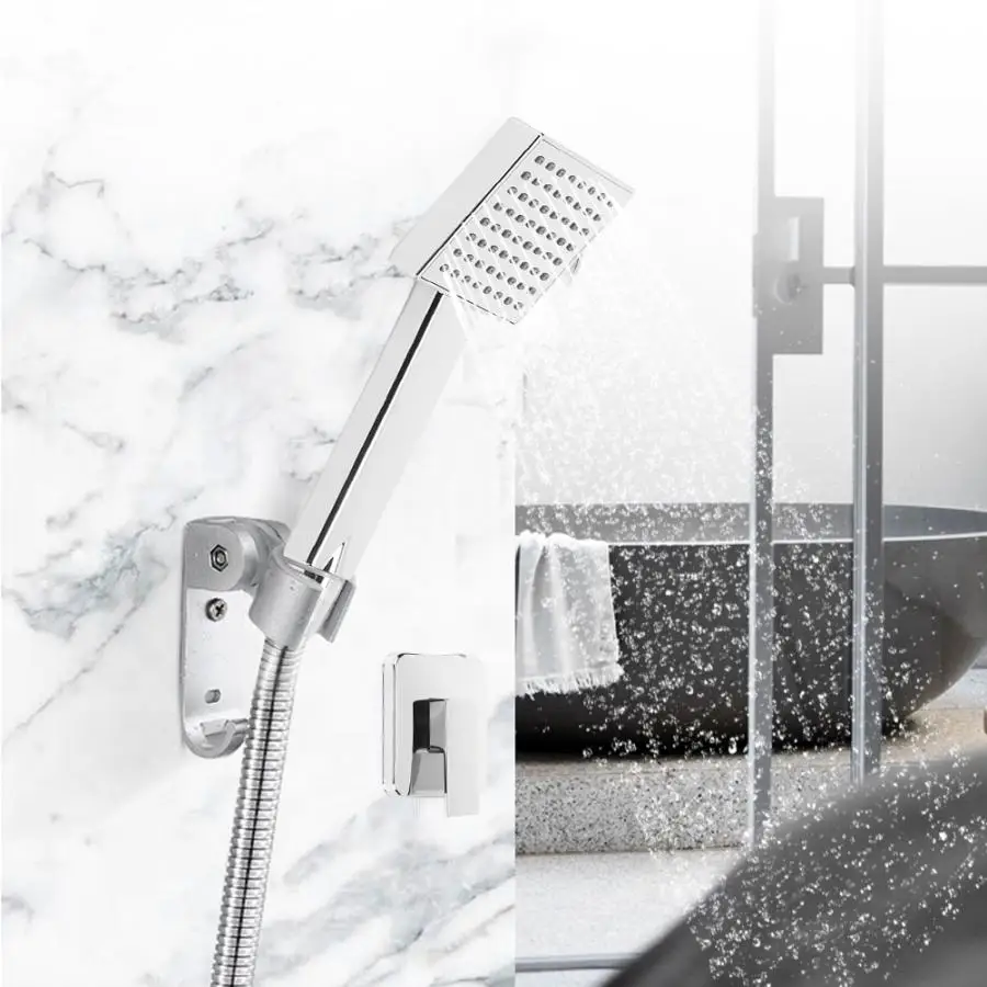 G1/2in Concealed Installation Single Function Shower Kit Spray Head Set Bathroom Accessories |