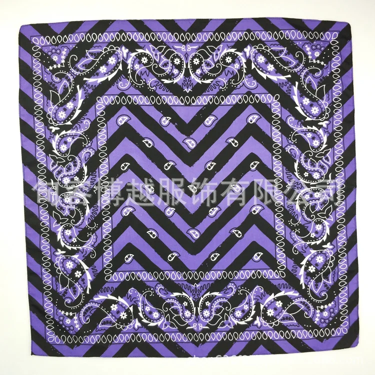  Profession Customizable Polyester Printed Headscarf Activity Printed Polyester Handkerchief Handfee