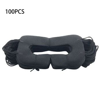 

100 Pcs Hygiene VR Mask Pad Black Disposable Eye mask for Vive 3D Virtual Realit