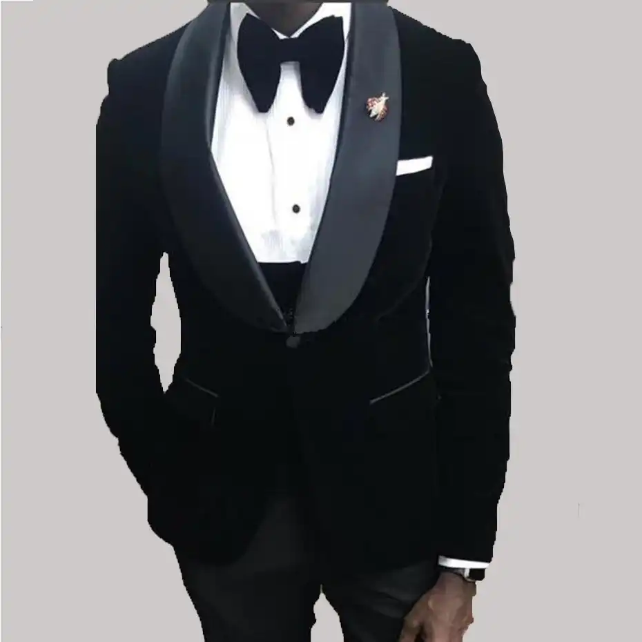 black velvet dress jacket