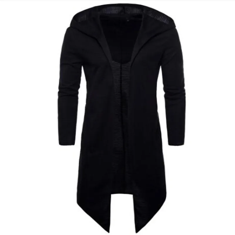 Men Trench Coat Spring Fashion Long Fit Overcoat |