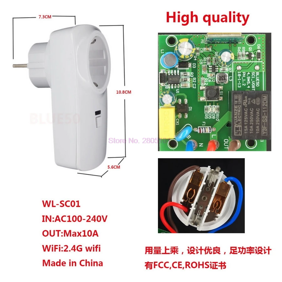 20pcs AU/FR/EU ÷ Ʈ  ÷ LED Ʈ ÷ Max250V Google Ȩ Alexa Ʈ Ʈ  