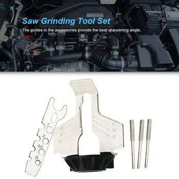 

Chain Sharpening Teeth Kit Chainsaw Sharpener Saw Power Grinding Tool CLH@8