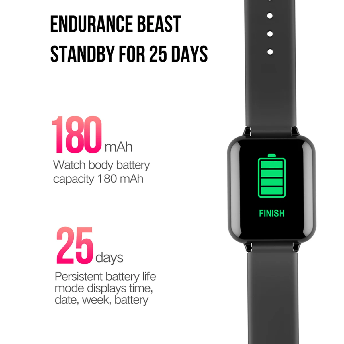 Умные часы B57, водонепроницаемые, спортивные, SmartwatchHeart Rate Monitor, функции кровяного давления для женщин, мужчин, детей, несколько спортивных моделей