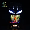 Kyglaring Led Lighting Set DIY Toys for 76187 Venom Mask Collectible Building Blocks 5