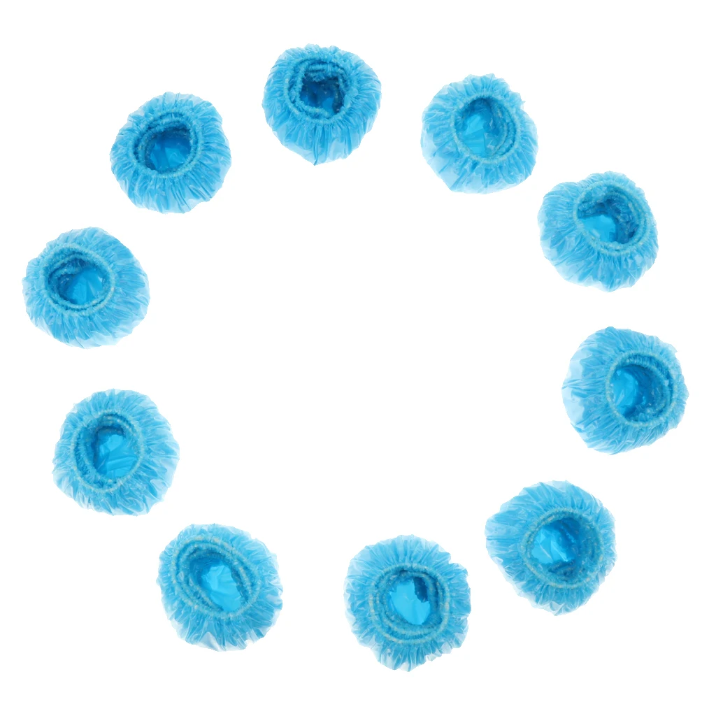 100pcs Waterproof Disposable Ear Protectors Covers Bath Earmuffs Protector Caps for Children Baby Shower Hair Coloring Styling