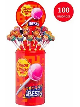 

Chupa chups 100 unités The best of