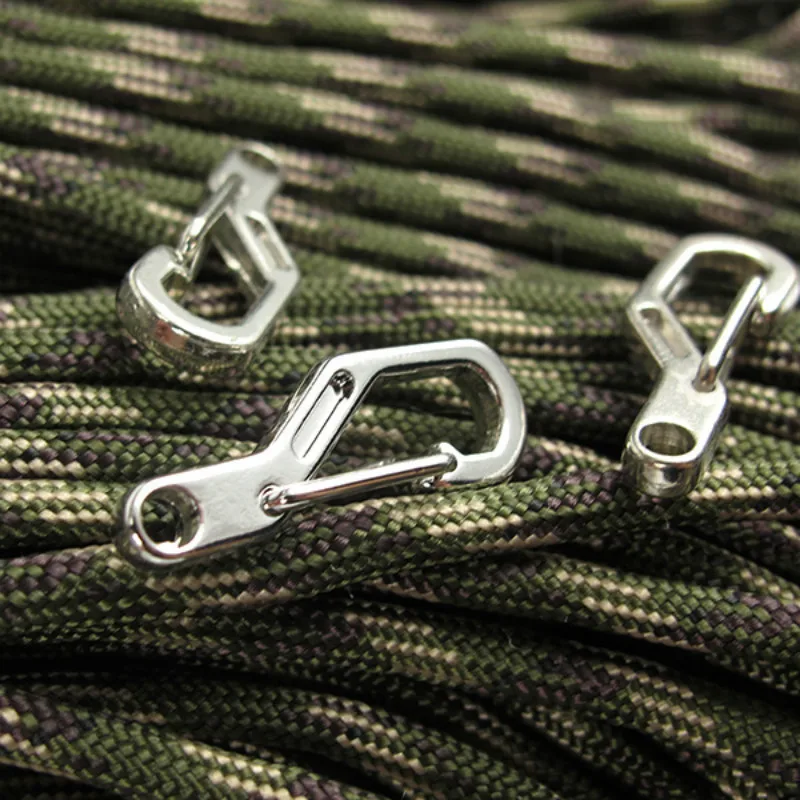 

5pcs/lot Locking Carabiner Keychain Quick Release Clip Buckle Protable Quickdraws Hiking Climbing Gear Camping Accessories