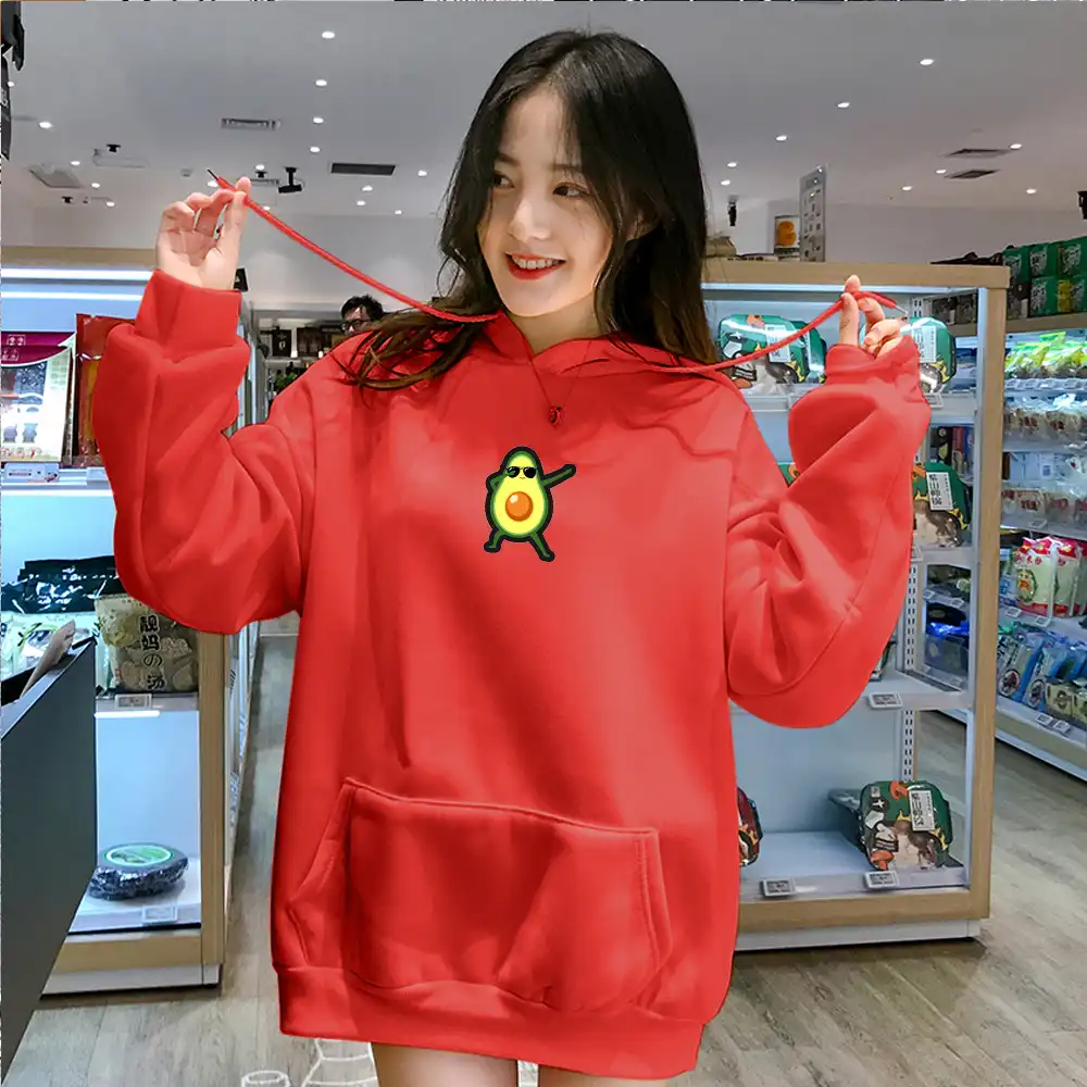 Sudaderas con capucha de aguacate para mujer, ropa de calle, sudaderas  estampadas con capucha, Harajuku para mujer informales con capucha roja,  estilo gótico, 2019|Sudaderas con capucha y sudaderas| - AliExpress