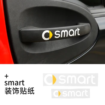 

High-quality car decoration stickers. Unique design car decoration stickers For Mercedes Smart fortwo forfour 453 2009-2018