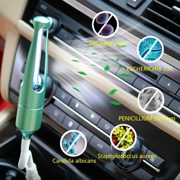 

Portable Car USB Sterilize UV-C Light Germicidal Deodorization UV Lamp Home Office Disinfection Sterilizer