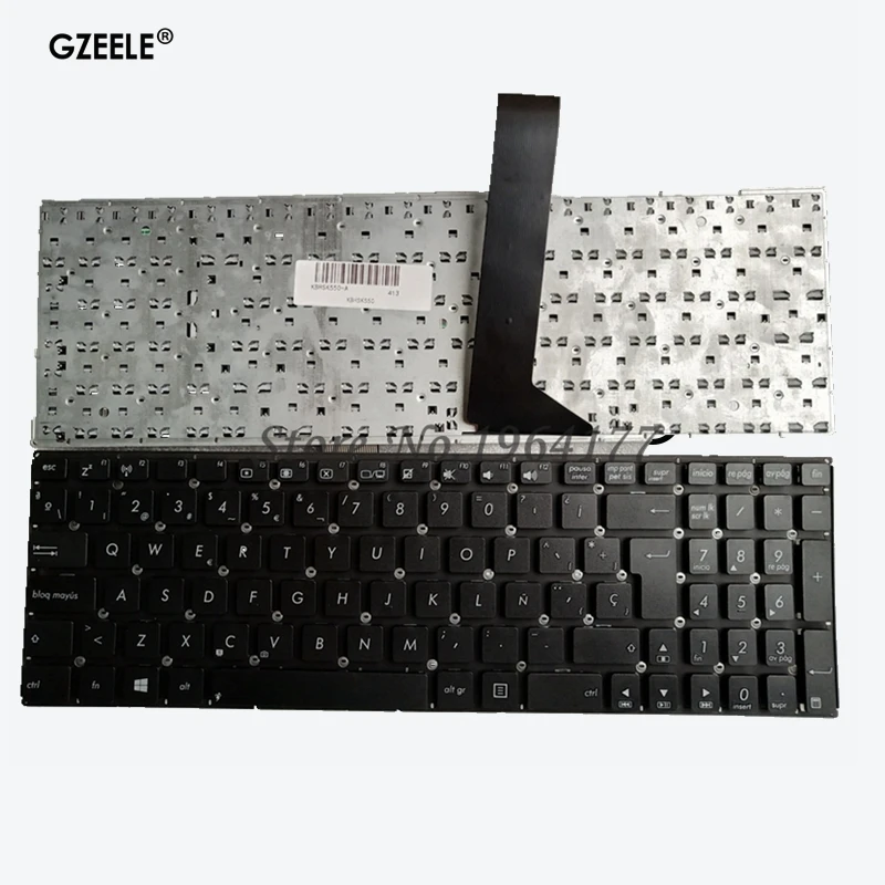 Испанская клавиатура для ноутбука Asus K550 A550 Y581 X550V X552C X550 X550C X550L F501 F501A R510L R510EP SP |