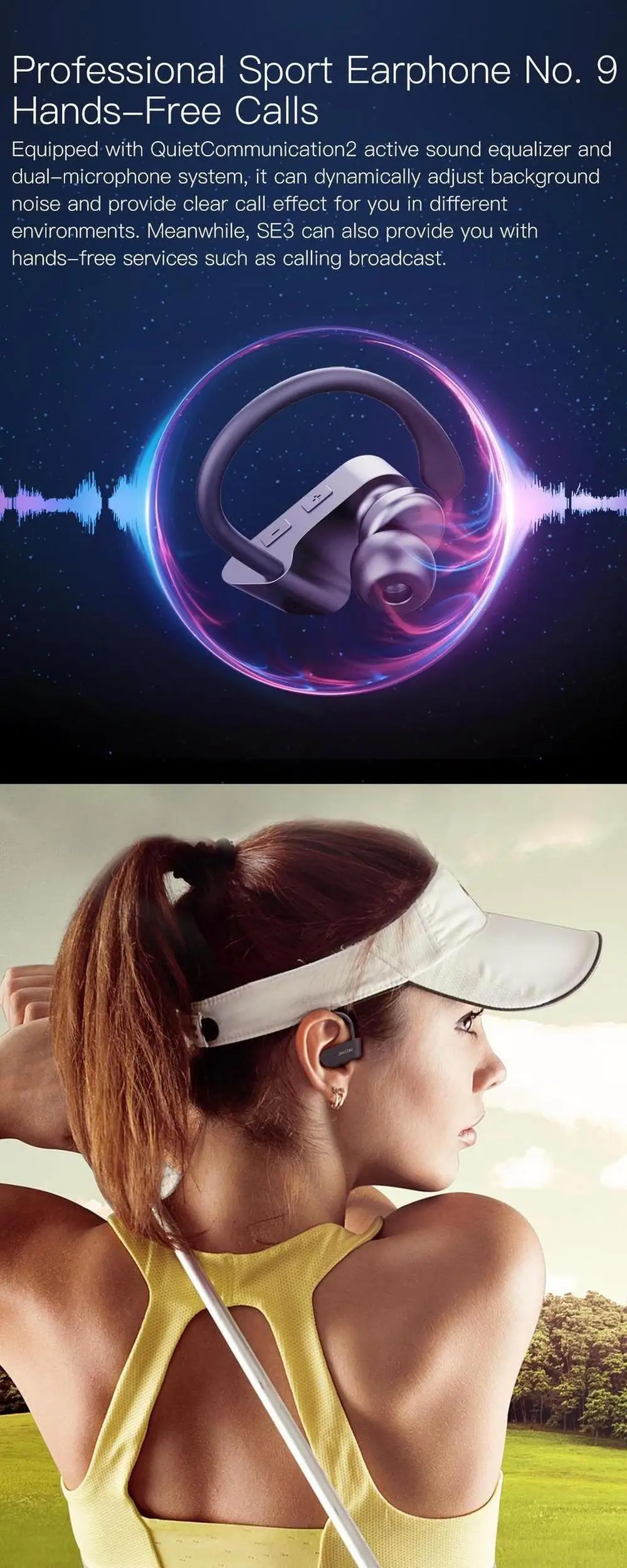 ouvido melhor presente com suporte casque com