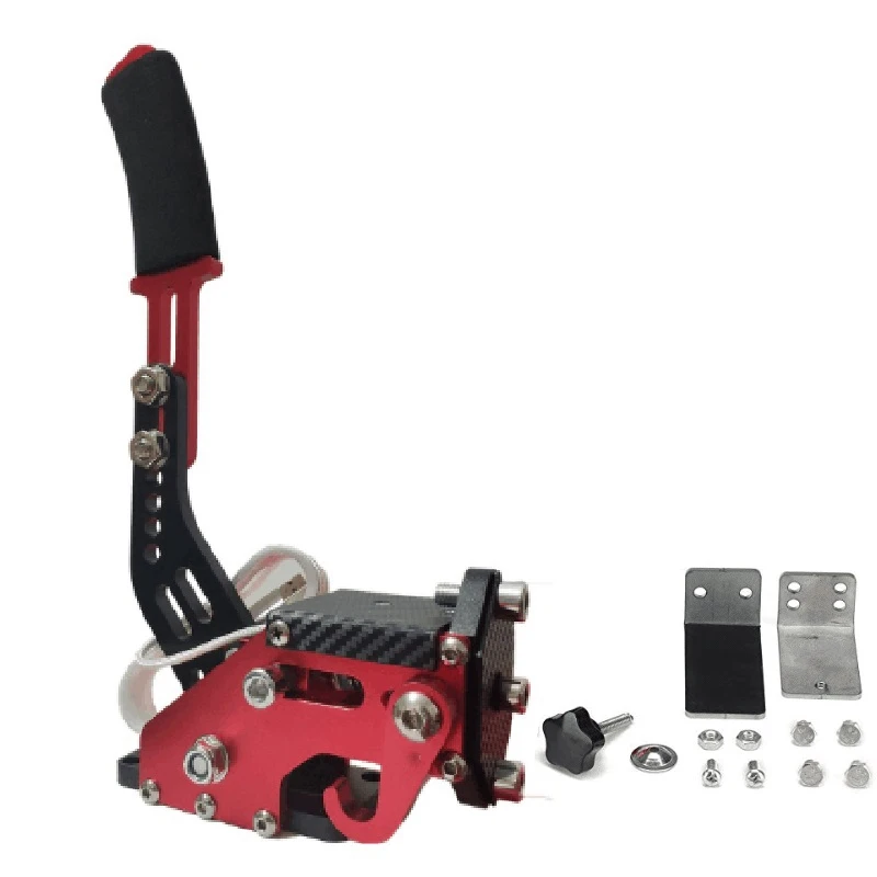 

Hot 3C-For PS4 USB Handbrake Racing Games for Clamp Logitech G295/G27/G29/G920 T300RS Brake System Handbrake with Fixture Replac