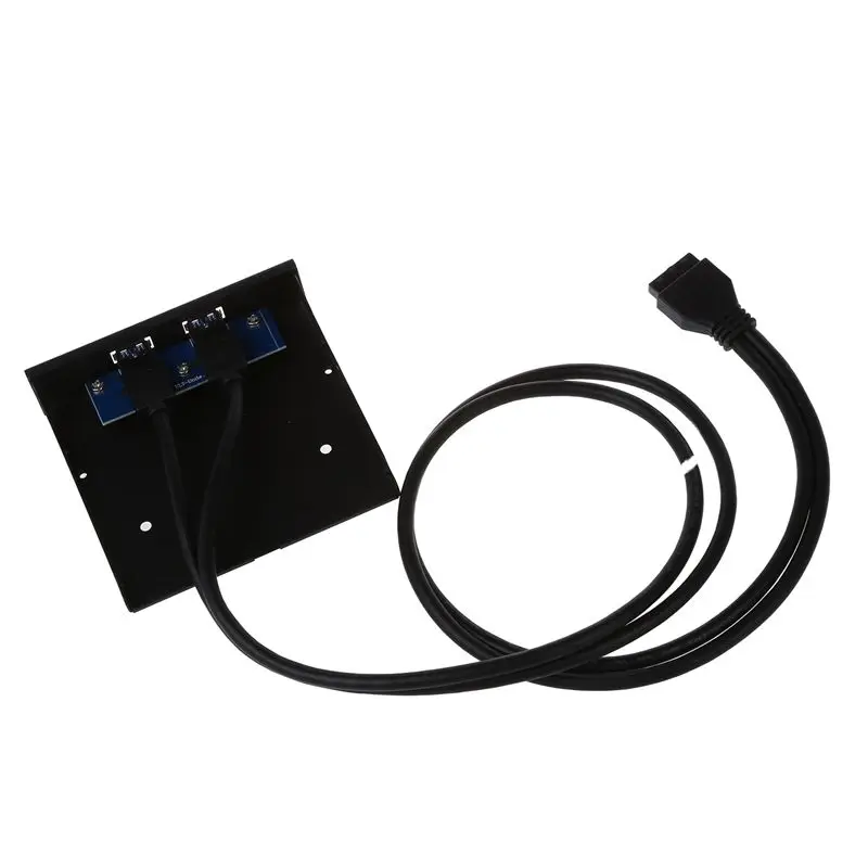 PCI Express PCI-E карта 2 порта концентратор адаптер+ USB 3,0 Передняя панель 5 Гбит/с Hi-speed