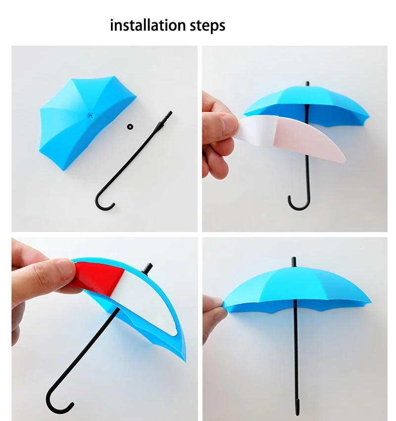 Футляр для зонта крюк магнит на холодильник скандинавские крепкие настенные стикеры украшения дома Аксессуары Ванная комната Кухня наклейка на холодильник