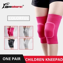 1 пара, Детские наколенники для танцев, тенниса, катания на коньках, скейтборда, езды на велосипеде, губки, наколенники, анти-крушение, защита для детей, малышей, ползающих на коленях