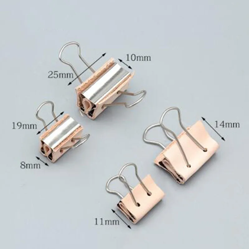 DIY Leather Craft Stick Cutting Metal Assistant Suture Clamp Handwork Fixing Leather Tool 10Pcs/lot