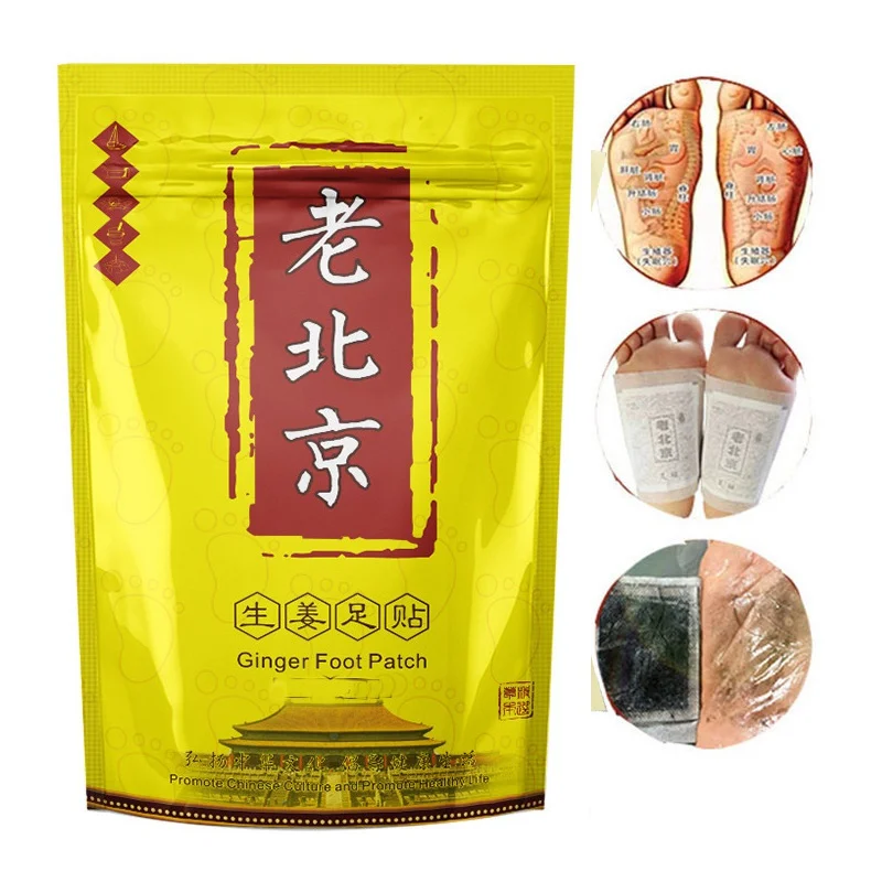 

10 Pcs Foot Patch Ginger Slimming Patch Organic Detox Feet Cleansing Patch Loss Weight To Help Sleep Skin Care be