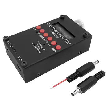 

Mini60S 1-60MHz HF ANT SWR Antenna Analyzer Meter with BT for Ham Radio
