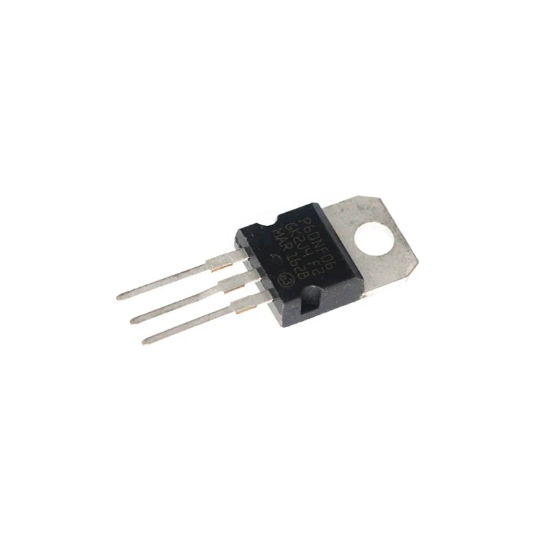 10PCS/LOT STP60NF06 P60NF06 60A 60V 60N06 60NF06 TO-220 TO220 Transistor MOSFET Chipset