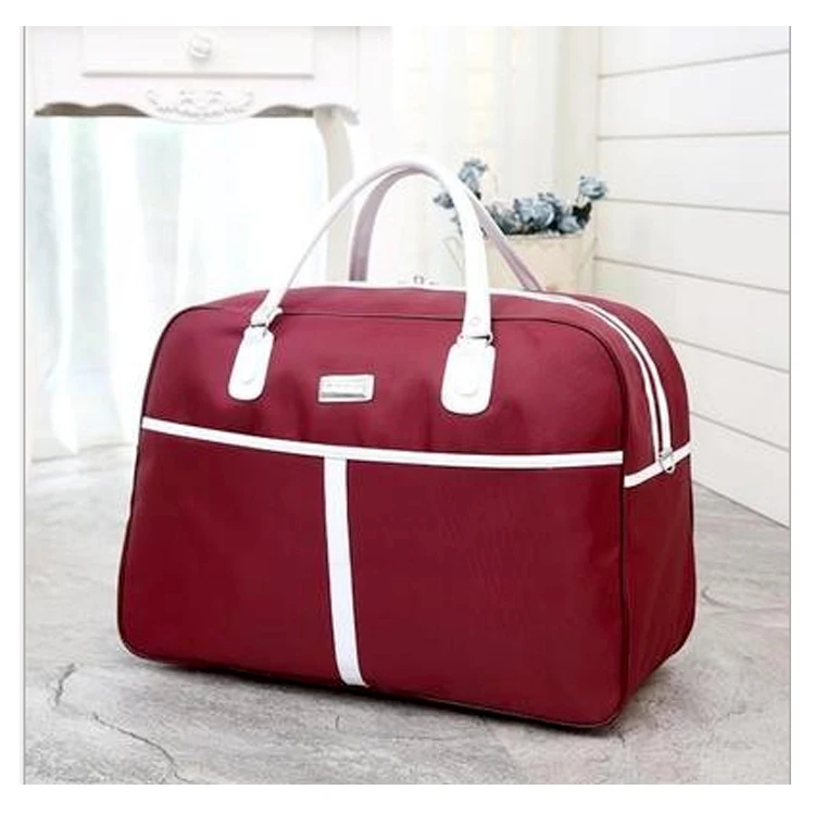 Big Red Wobag, женские дорожные сумки, новая мода, Оксфорд, водонепроницаемый, большая емкость, для багажа, сумка для вещания, повседневные дорожные сумки, спортивная сумка - Цвет: Big Red