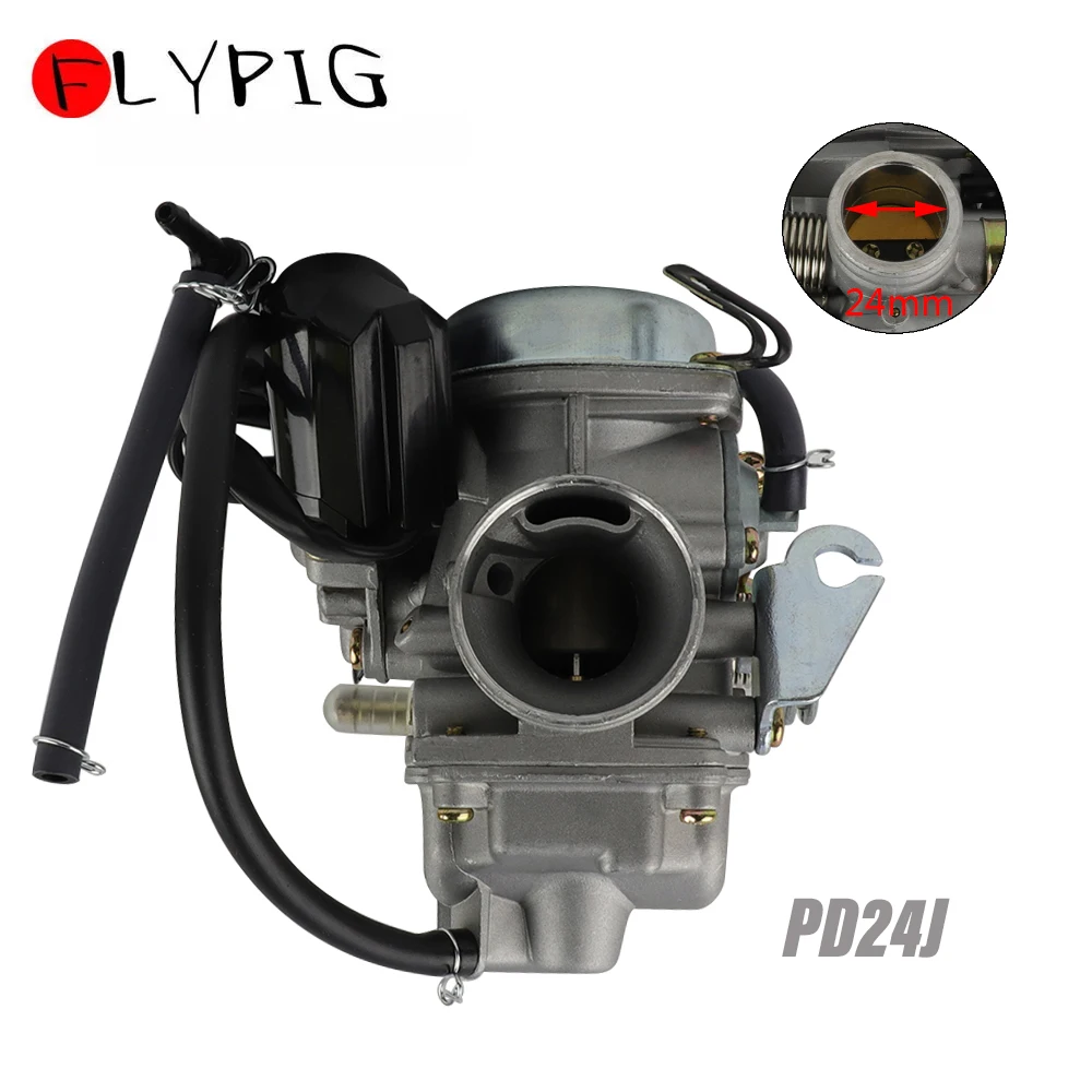 Карбюратор PD24J 24 мм для GY6 125cc 150cc Мопед QMJ152 QMI157 скутеры Kazuma Redcat Taotao ATV Gokart |