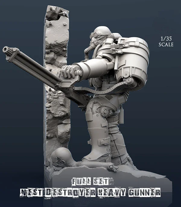 1/35 фигурки из смолы модельные наборы модели GK-гнездо разрушитель тяжелый Gunner