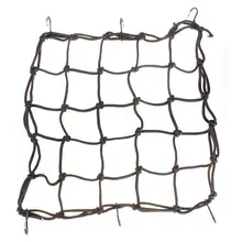 JUHONNZ Motorcycle Cargo Net,2 Pcs Helmet Nets Motorbike Luggage Bungee Nets With 6 Pcs Hooks,Luggage Net for Motorcycles Bikes and ATVs,Black 30 cm 