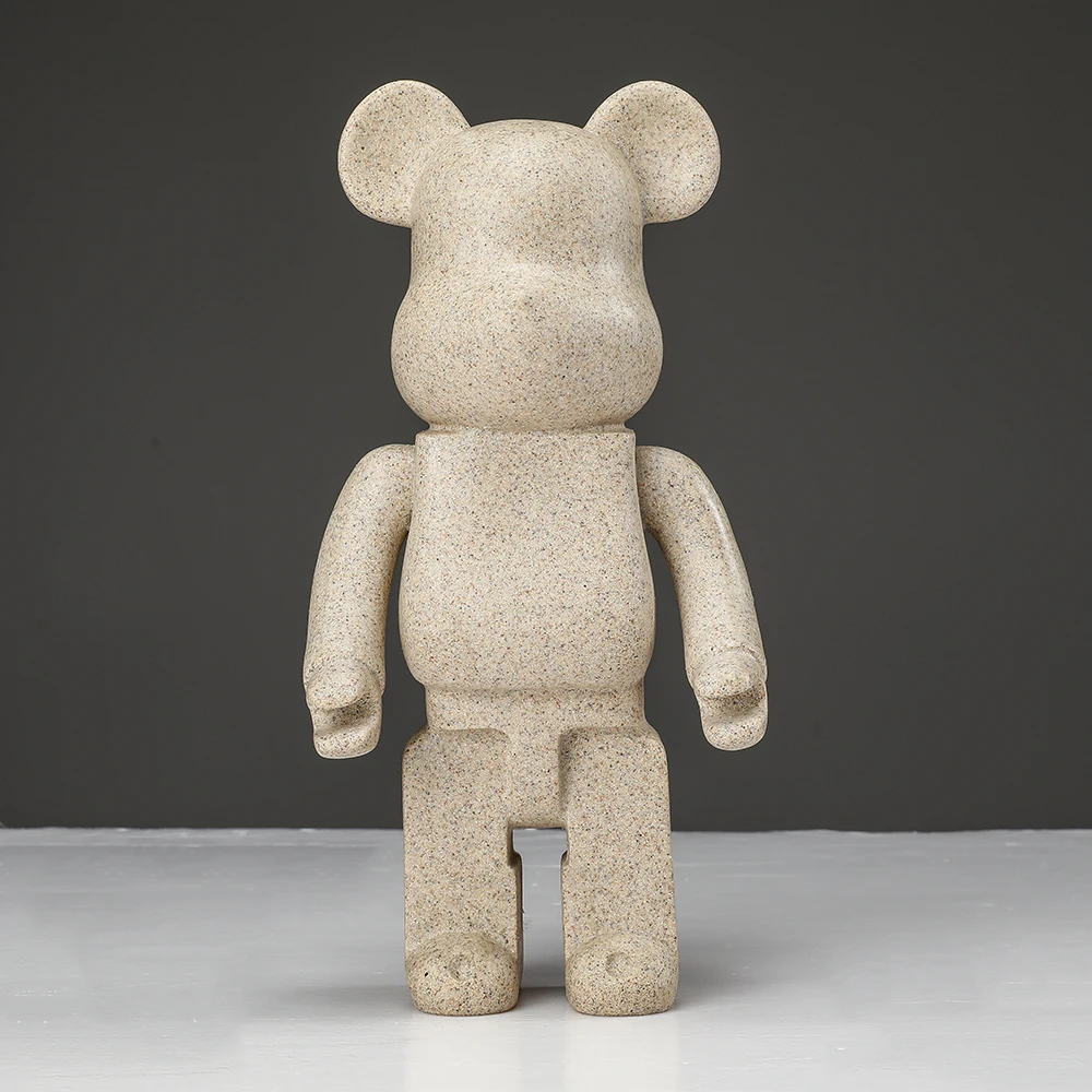 Figurines For Interior 28Cm Bearbrick  400% Be@rbrick  Games Home Decoration Desk Accessories Luxury Living Room Decoration New