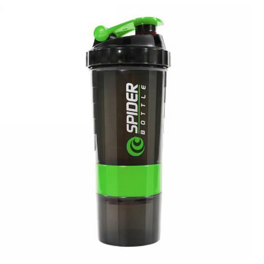 

Three Layers Bottle Protein Powder Shake Cup Large Capacity Water Bottle Plastic Mixing Cup Body-Building Exercise Bottle