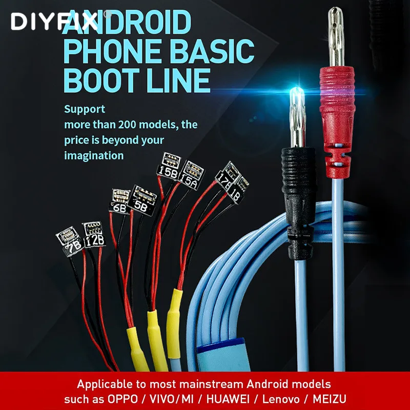 

Sunshine SS-905F For Android Huawei Samsung Xiaomi Vivo Oppo Power Supply Test Cable Mobile Phone Boot Line Repair Test Cord