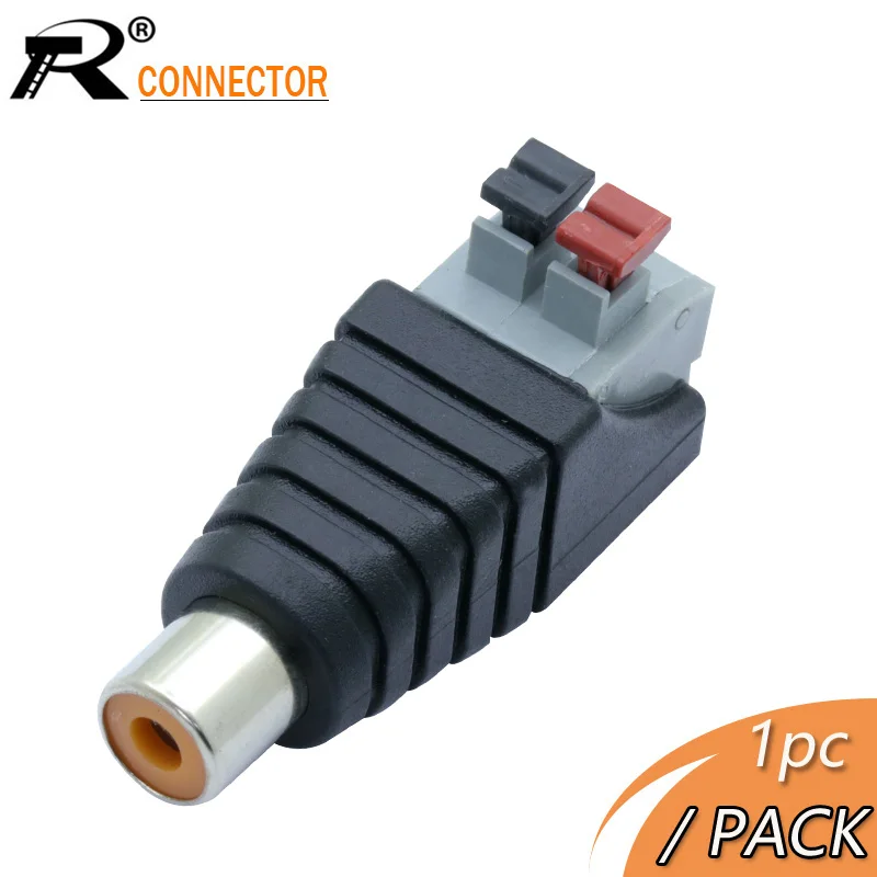 1 шт. разъем R для видеонаблюдения|Соединители| |