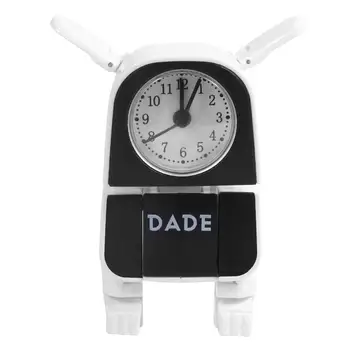 

Robot-Shaped Alarm Clock Multi-functional Electronic Alarm Clock (Dog Blue)