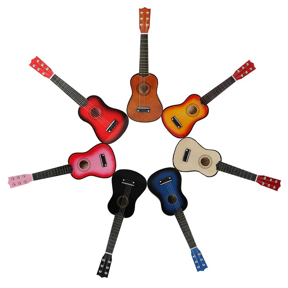 21Inch Wooden Acoustic Guitar Classical Musical Instrumental Starter Beginner Music Lovers For Kids Teenager Gifts Dropshipping - Image 2