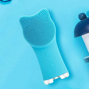 

Cleansing Instrument Electric Cleansing Instrument Pore Cleaning Face Artifact Waterproof Ultrasonic Silica Gel Wash Instrument