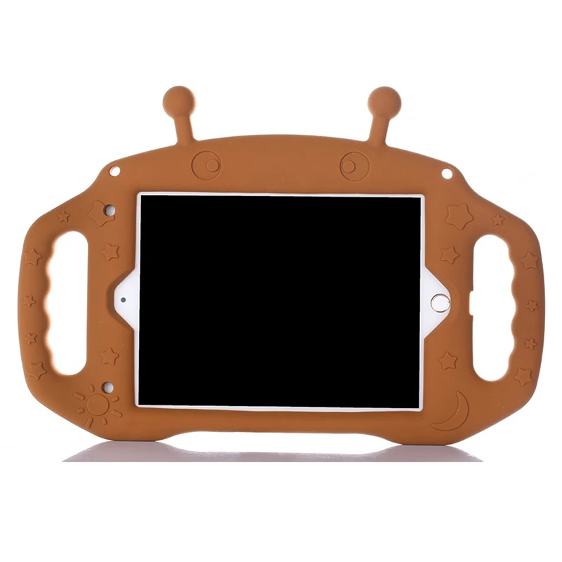 

3D Alien Design Kid Table Stands Holder Case For Apple iPad Mini 1 2 3 4 5 Soft Silicone Shockproof Back Cover For iPad Mini 4 5