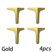 

4Pcs Metal Furniture Legs Modern Sofa Able Chair Supporting Leg Cabinet Cupboard Bed Replacement Feet