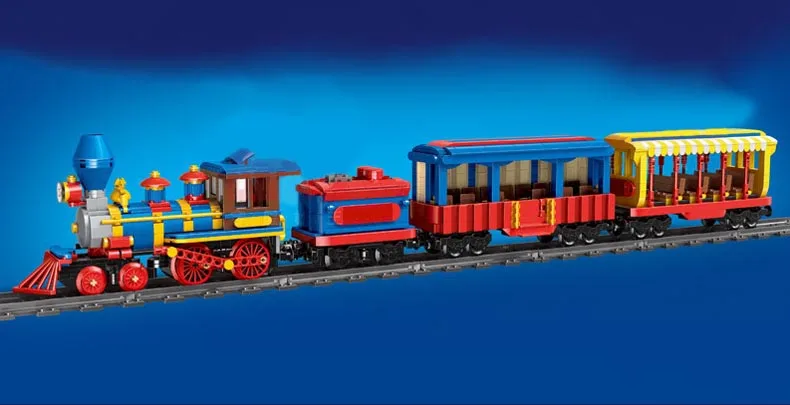 MOULD KING 12004 Remote Control The MKingLand Dream Train