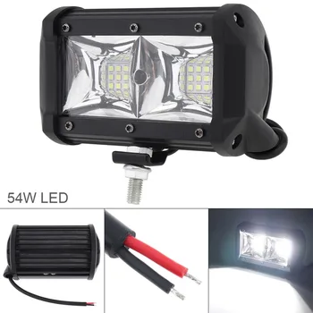 

ONEWELL 1PCS 54W 5400LM 18LED Light Bar Work Light Combo Beam for Driving Offroad Boat Car Tractor Truck SUV 12V 24V